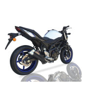 IXIL Hyperlow black XL rear silencer SUZUKI SV 650 16-, SV 650 X 18- (Euro 4 or Euro 5)