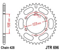 Kettenrad 49Z | 428 SW