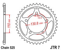 Kettenrad 45Z | 525 SI