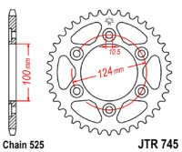 Kettenrad 42Z | 525 SI