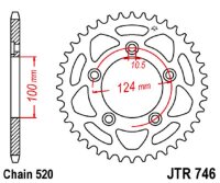 Kettenrad 39Z | 520 SI