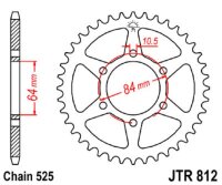 Kettenrad 41Z | 525 SI