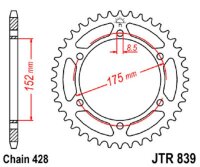 Kettenrad 51Z | 428