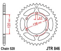 Kettenrad 37Z | 520 SW