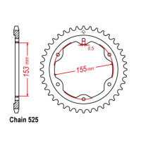 Kettenrad 38Z | 525 SW ESJOT