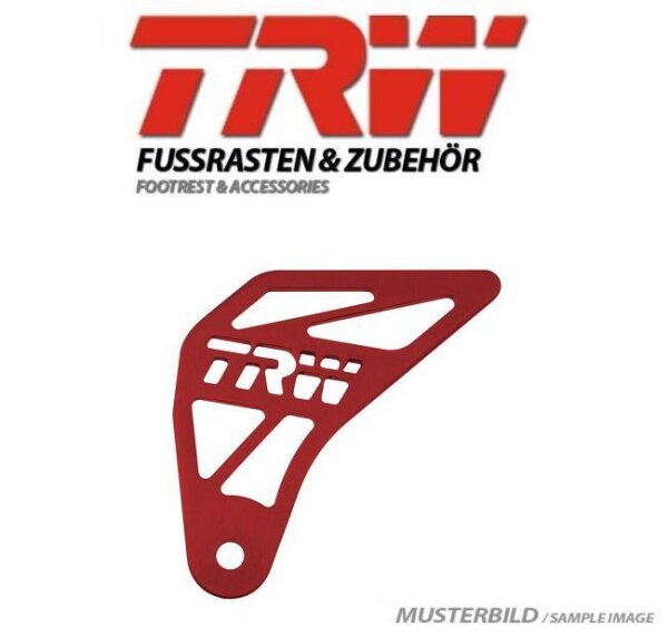 Fersenschutz links, TRW, Rot