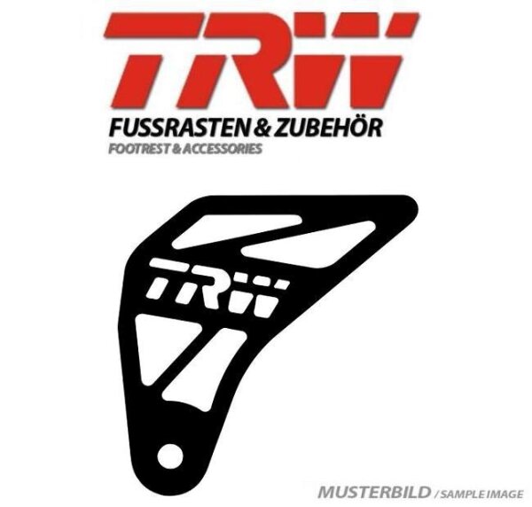 Fersenschutz links, TRW, Schwarz