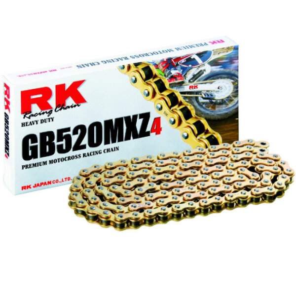 RK-Antriebskette 520MXZ4G | 098 Glieder gold