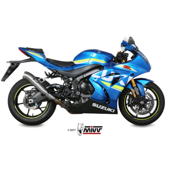 MIVV "GHIBLI" | Slip On Suzuki GSX-R 1000 17-