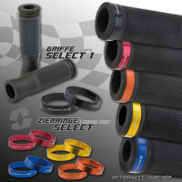 Griffgummi "Select1" | 7/8"-22mm schwarz