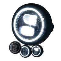 LED-Scheinwerfer "Pearl" 5-3/4" | schwarz...