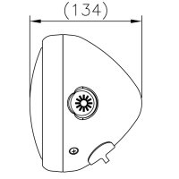 LED-Scheinwerfer ""Horizon"" 5-3/4"" | schwarz