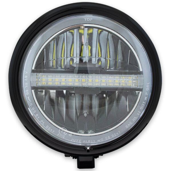 LED-Scheinwerfer "Horizon" 5-3/4" | schwarz glanz