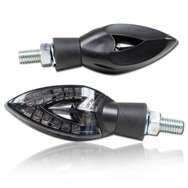 LED-Blinker "PUNTA" | schwarz