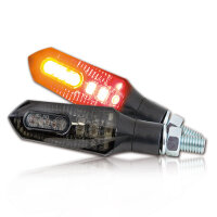 LED-Blinker RL Kombi "FORCE" | ABS schwarz