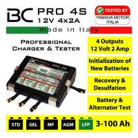 BC Batterieladegerät "PRO 4S " | 4-Fach 12V