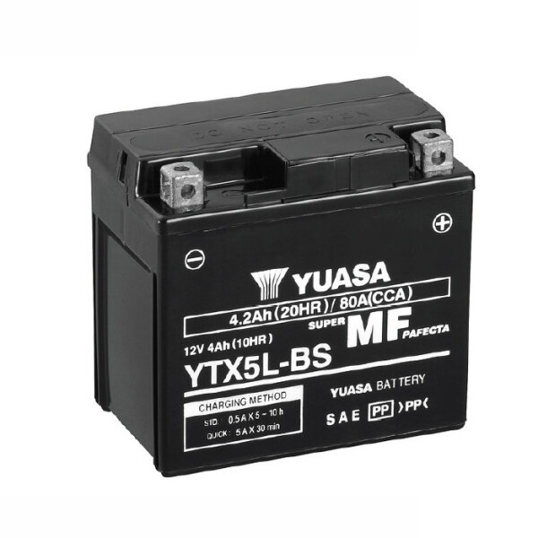 Batterie | YUASA YTX5L-BS 4 AH MF