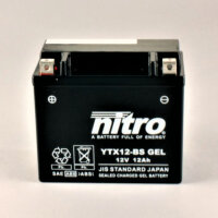 Batterie | Nitro NTX12 / YTX12 12AH GEL