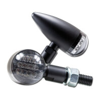 LED-Blinker "Mini Bullet" | ALU schwarz...