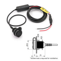 USB-C-Steckdose 3.0 | 1-fach 12V DC 5V/3A /18W