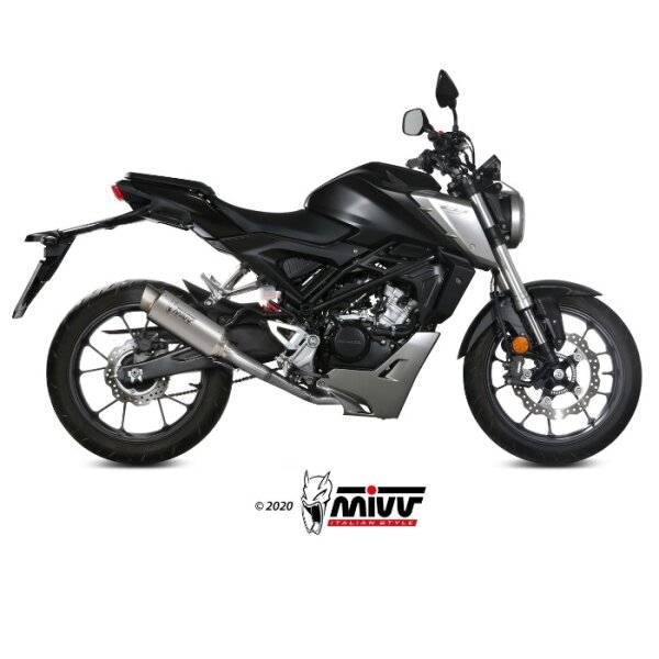 MIVV | GPpro Slip On Honda CB 125 R 18-21