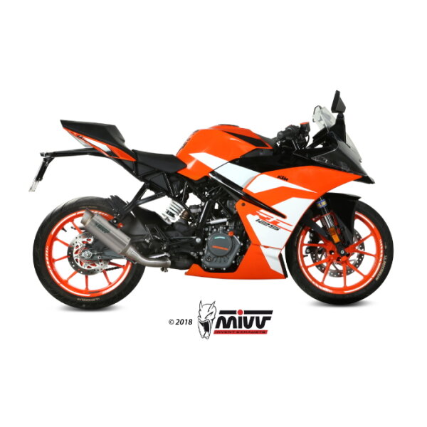 MIVV | GPpro Slip On KTM Duke 125/390 17-