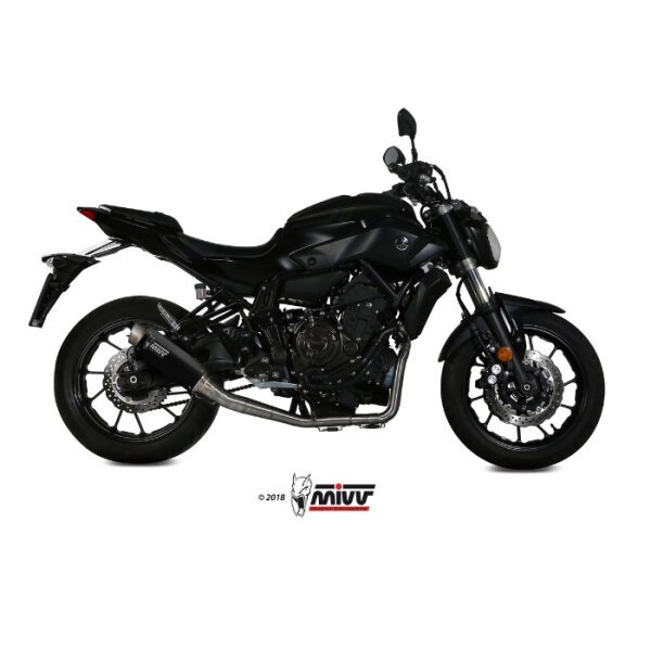 MIVV | GP PRO Komplettanlage 2in1 Yamaha MT-07