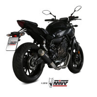 MIVV | GP PRO Komplettanlage 2in1 Yamaha MT-07