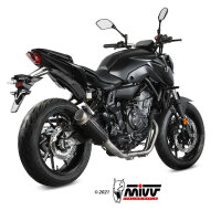 MIVV | GP PRO BLACK SLIP-ON YAMAHA MT07 21-