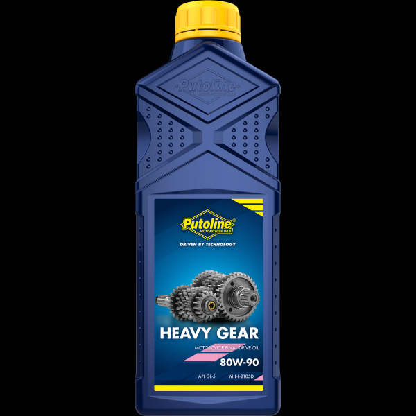 Putoline Getriebeöl Heavy Gear SAE 80W-90 1 Liter Flasche / API GL-5, MIL-L-2105D