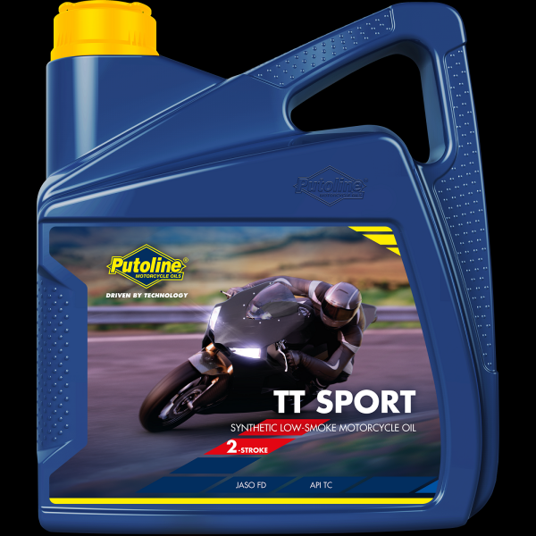 Putoline Motoröl TT Sport 2T 4 Liter Kanister / API TC, JASO FD, ISO-L-EGD,TISI