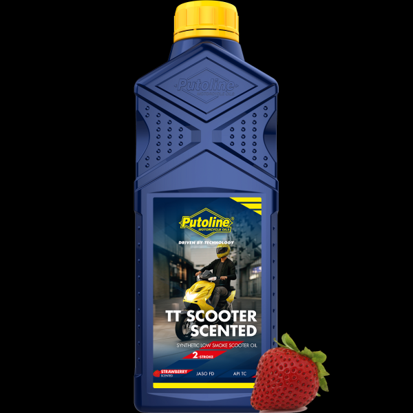 Putoline Motoröl TT Scooter Scented 2T 1 Liter Flasche / API TC, JASO FD, TISI teilsynthetisch