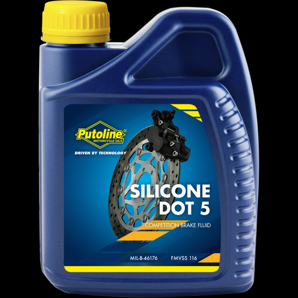 Putoline Bremsflüssigkeit Silicon DOT-5 500 ml Flasche synthetisch