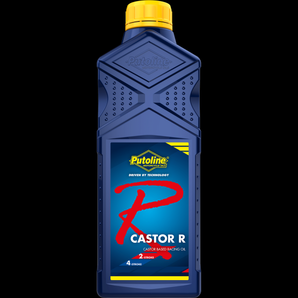 Putoline Castor R 2T/4T (für Grasbahn/Speedway) 1 Liter Flasche Rizinusöl