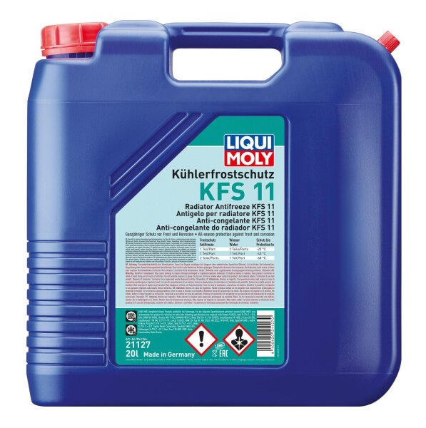 Liqui Moly Kühlerfrostschutz KFS 11 20 Liter Kanister Kunststoff