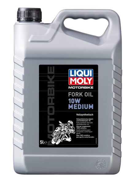 Liqui Moly Motorbike Fork Oil 10W medium 5 Liter Kanister vollsynthetisch