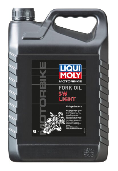 Liqui Moly Motorbike Fork Oil 5W light 5 Liter Kanister vollsynthetisch