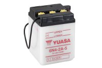 Yuasa Batterie 6N4-2A-5 (DC) ohne Säure 6V/4AH (10...