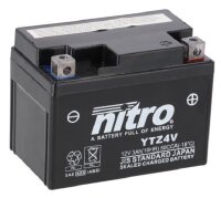 Nitro Batterie NTZ4V SLA (WC) Gel 12V/3Ah [113x70x85]...