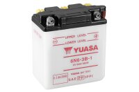 Yuasa Batterie 6N6-3B-1 (CP) mit Säurepack 6V/6AH...