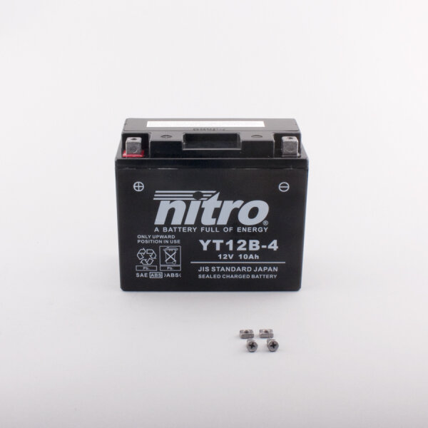 Nitro Batterie NT12B-4 SLA (WC) Gel 12V/10Ah [150x69x130] CCA=210A