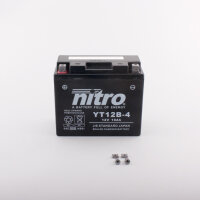 Nitro Batterie NT12B-4 SLA (WC) Gel 12V/10Ah [150x69x130]...