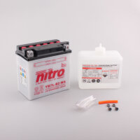 Nitro Batterie NB7L-B2 (CP) mit Säurepack 12V/8Ah...