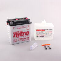 Nitro Batterie NB9L-A2 (CP) mit Säurepack 12V/9Ah...