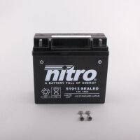 Nitro Batterie 51913 SLA (WC) Gel 12V/20Ah [180x76x170] CCA=190A