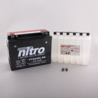 Nitro Batterie NTX24HL-BS (CP) HP mit Säurepack...