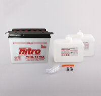 Nitro Batterie NHD-12 (CP) mit Säurepack 12V/28Ah...