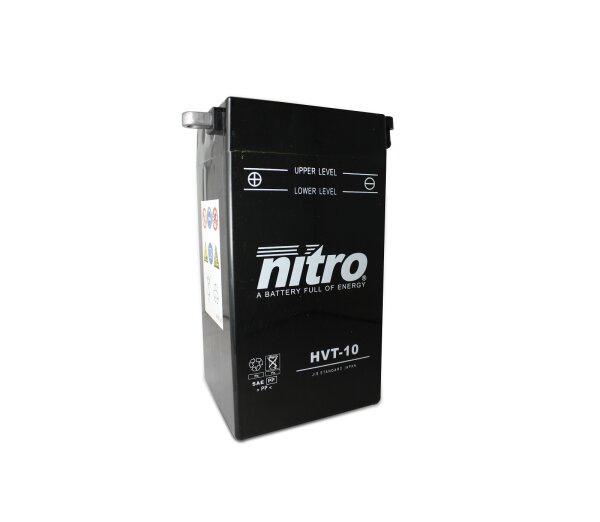 Nitro Batterie HVT 10 (DC) ohne Säure 6V/22Ah [115x100x214]