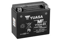 Yuasa Batterie YTX20-BS (CP) mit Säurepack 12V/18AH...