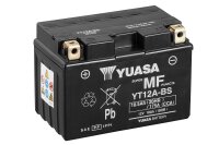 Yuasa Batterie YT12A-BS (CP) mit Säurepack 12V/10AH...